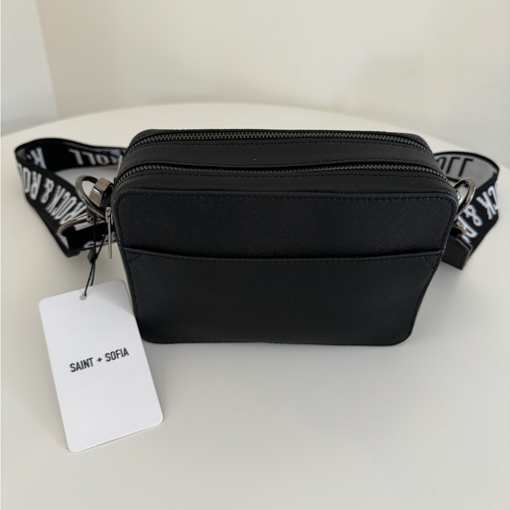 Saint + Sofia black womans handbag / purse brand new with tags !